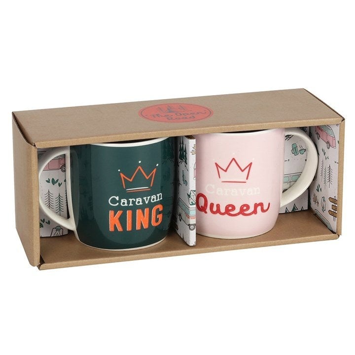 Serano Caravan King and Queen Mug Set