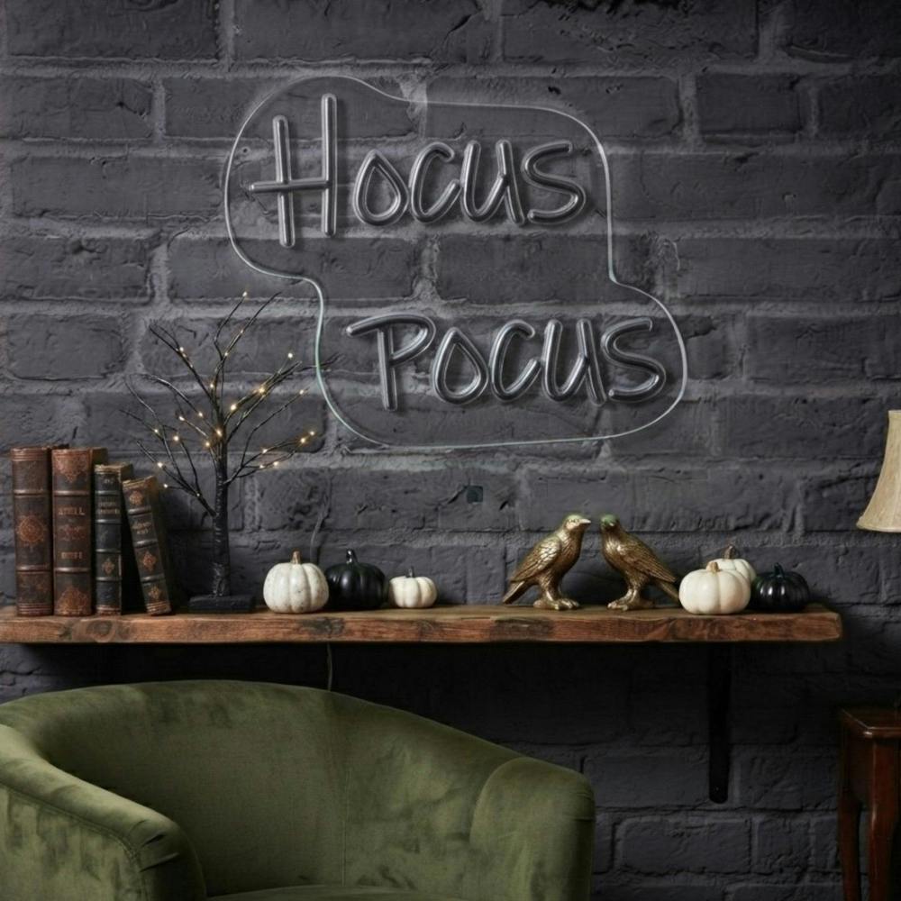 Garden Greatness Halloween Hocus Pocus Neon Wall Sign