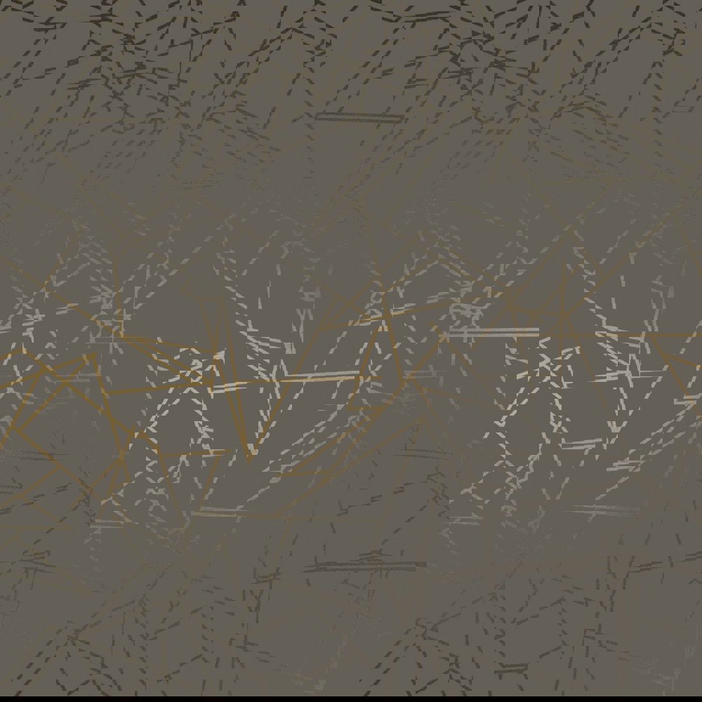 Angles bronze / cocoa brown wallpaper