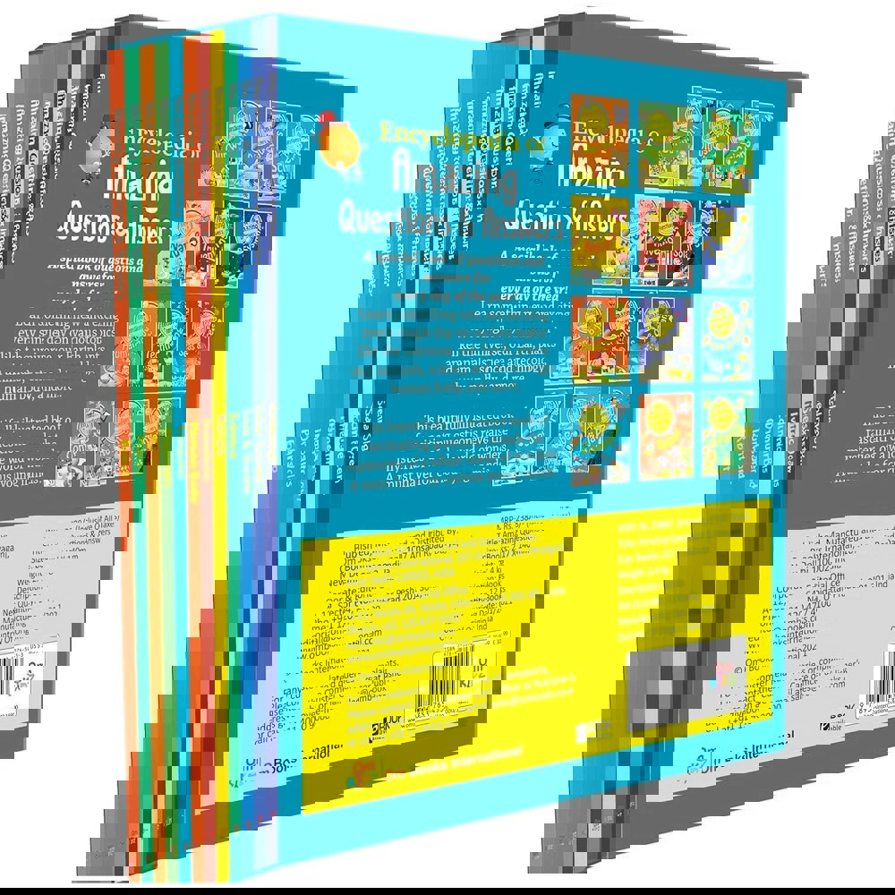 Encyclopedia of Amazing Questions & Answers 12 Book Box Set Science, Solar System & More!