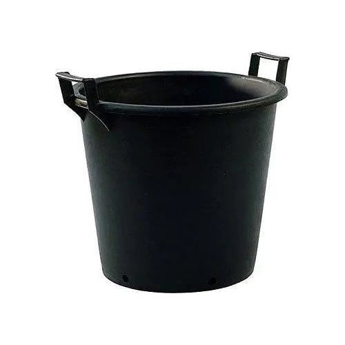Large 30L Plastic Plant Pot with Handles - Heavy Duty Container