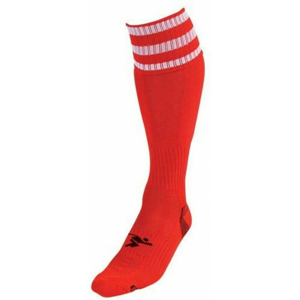 Precision Unisex Adult Pro Football Socks - Red/White