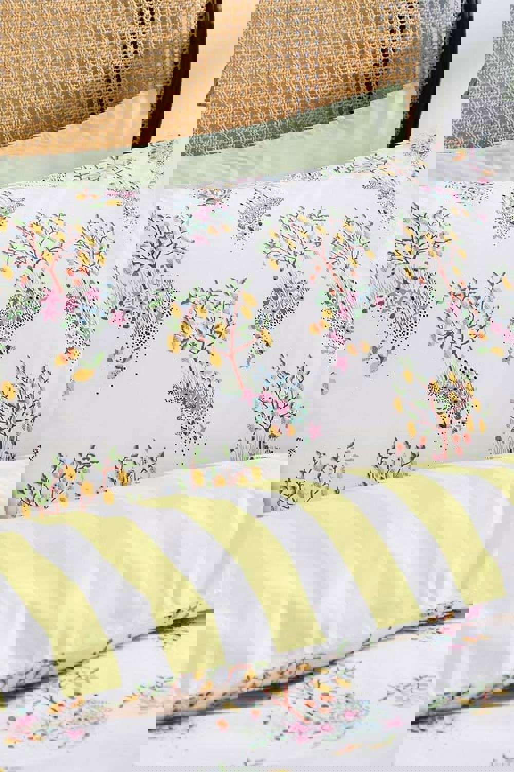 Cath Kidston Lemon Trees Floral Duvet Cover Set
