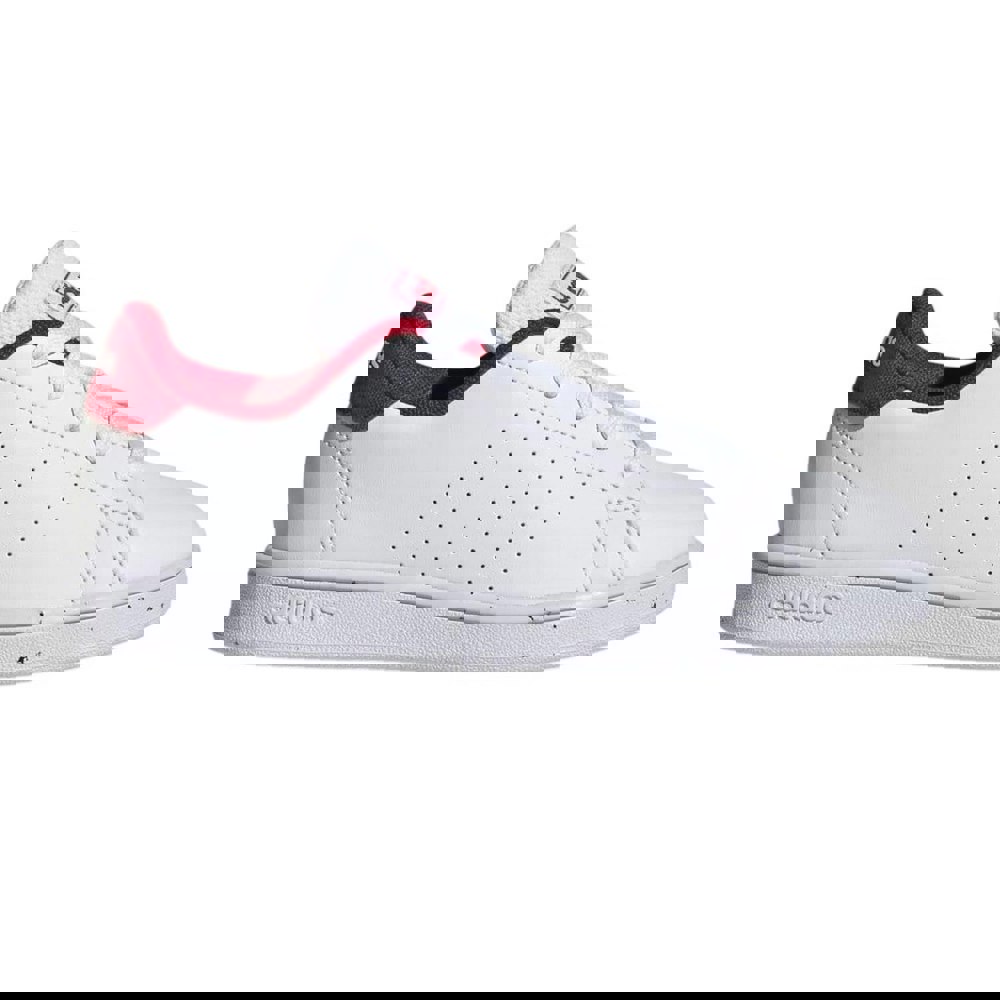 Adidas Kids Advantage Trainers - White/Red