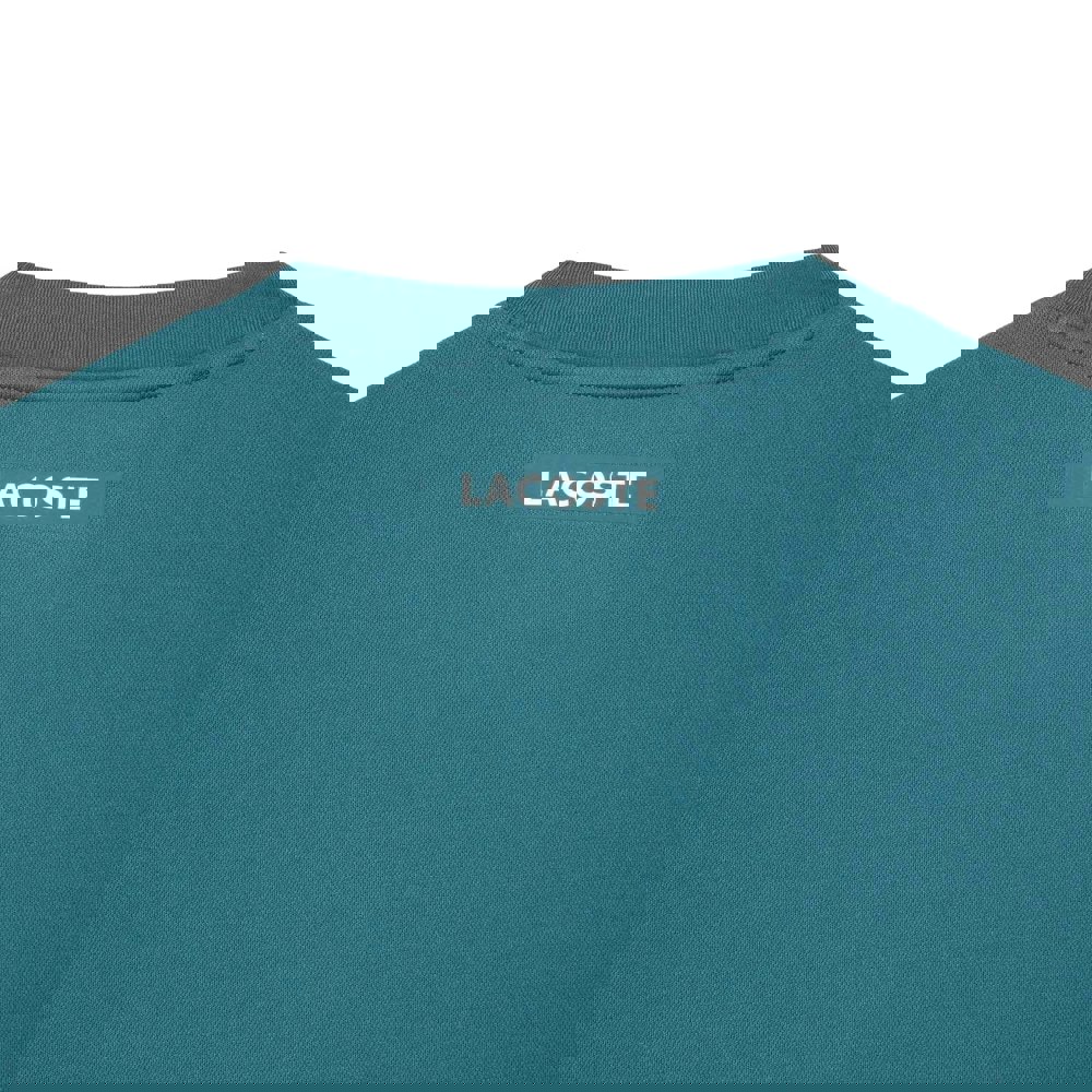 Lacoste Mens Piqué Ultra Dry Tennis T-Shirt - Green
