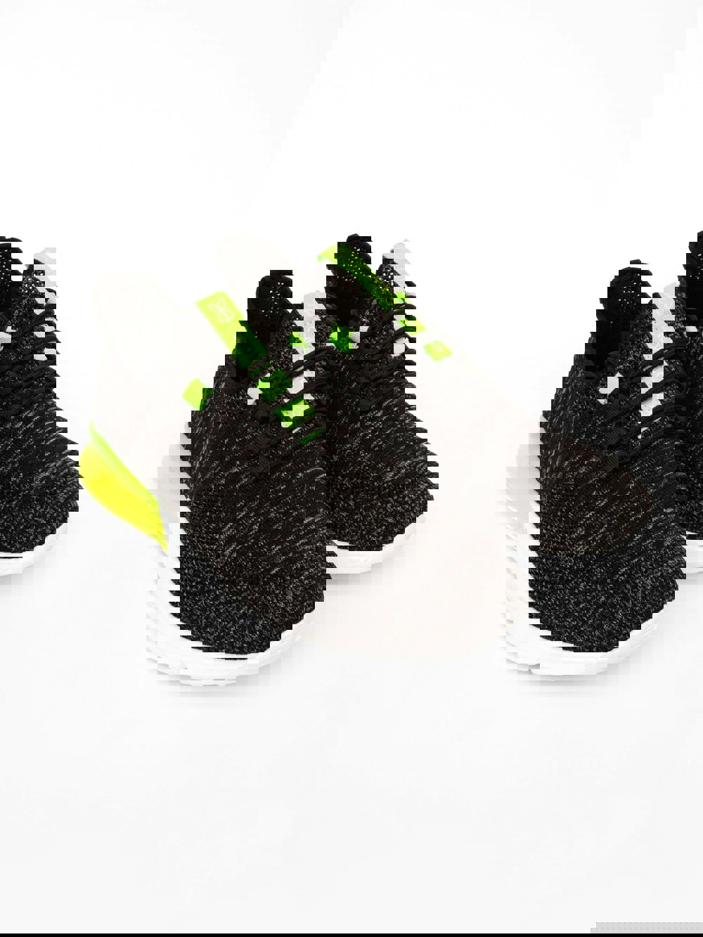 Crosshatch Smitlay MVE Trainers Black/Green