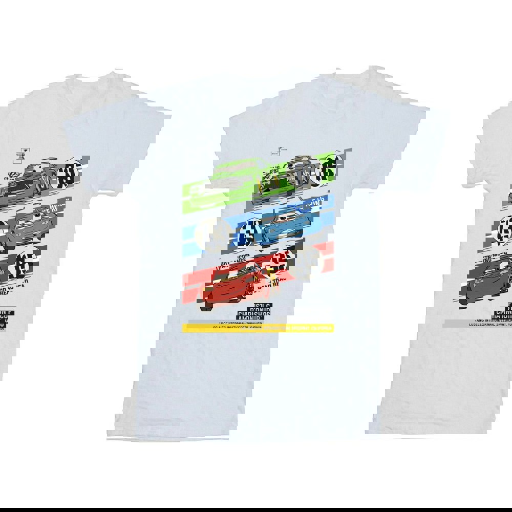 Disney Boys Cars Piston Cup Champions T-Shirt - White