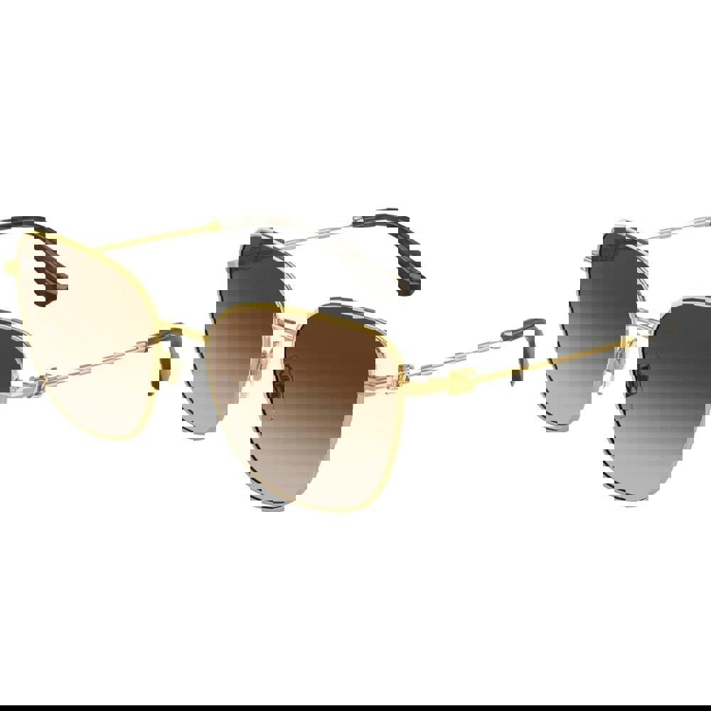 Dolce & Gabbana 0DG2293 0213 Gold Sunglasses 56/17/145