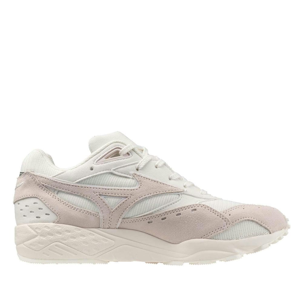 Mizuno Womens/Ladies Contender Sportstyle Suede Sport Shoes - Pink/White