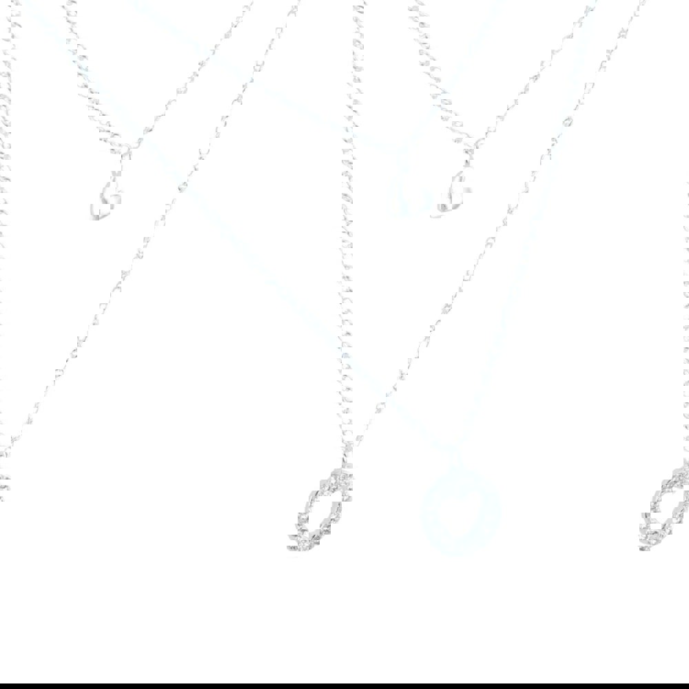 Sterling Silver Lyra Necklace - Reeves & Reeves