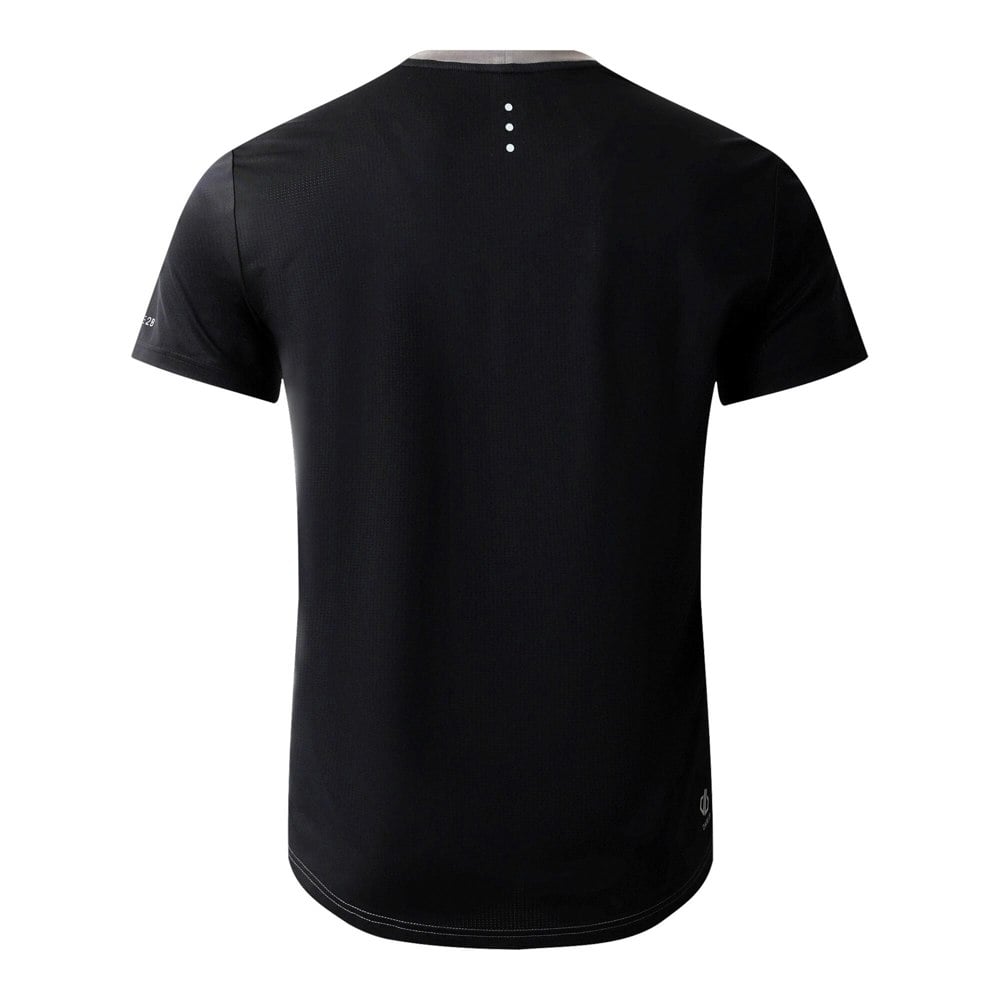 Dare 2B Mens Discernible III T-Shirt - Black/Granite Grey
