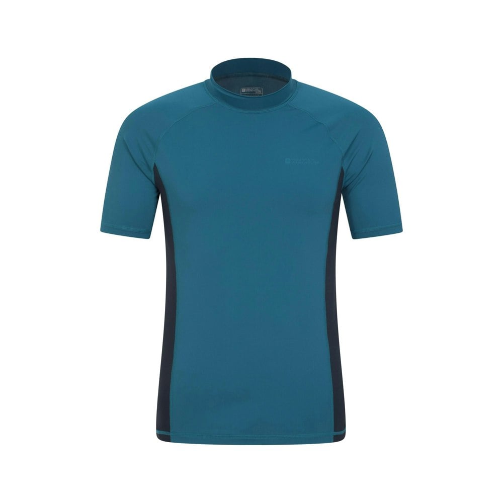 Mountain Warehouse Mens UV Protection Rash Guard - Indigo