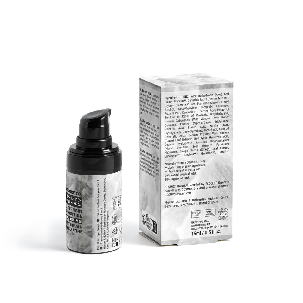 Anchor & Crew Hydrating Mens 3-In-1 Natural Eye Cream (15ml)