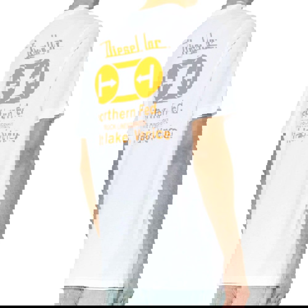 Diesel Northen Fed Logo White T-Shirt S