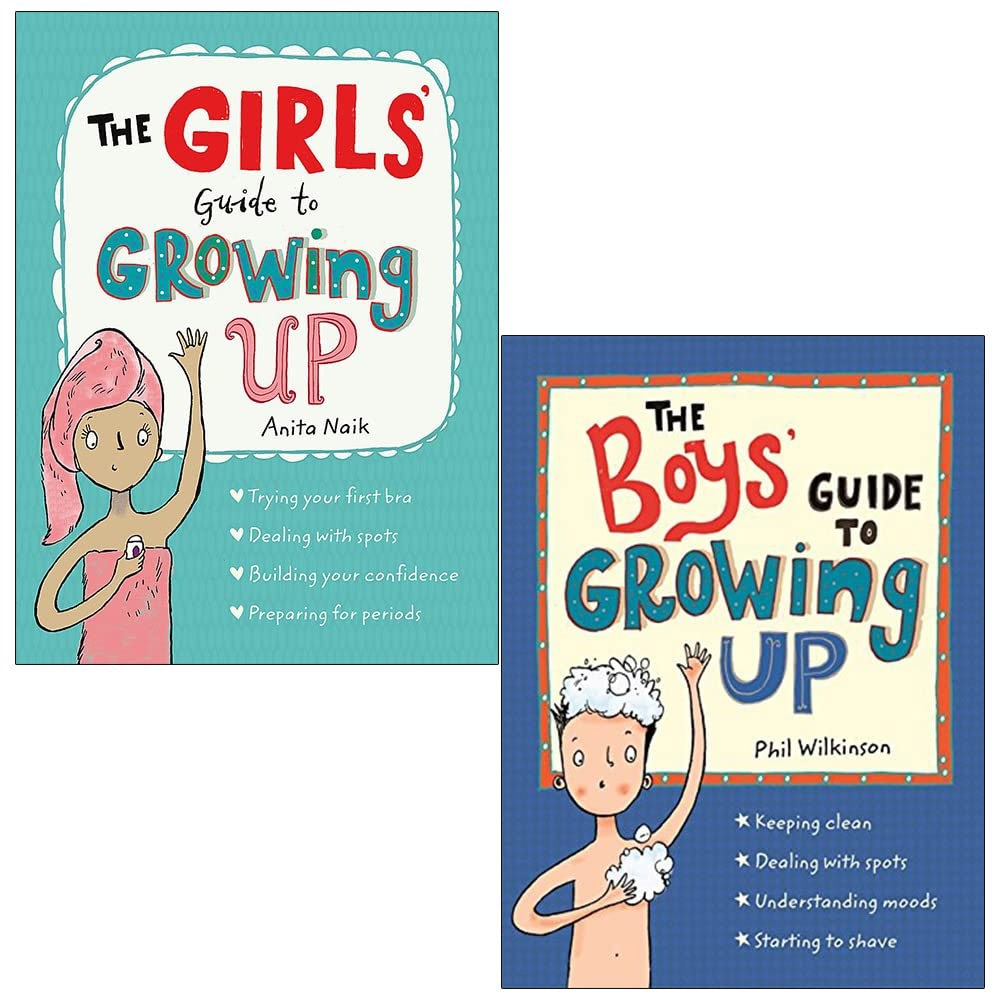 Wren & Rook The Girls Guide to Growing Up Anita Naik & The Boys Guide to Growing Up Phil Wilkinson