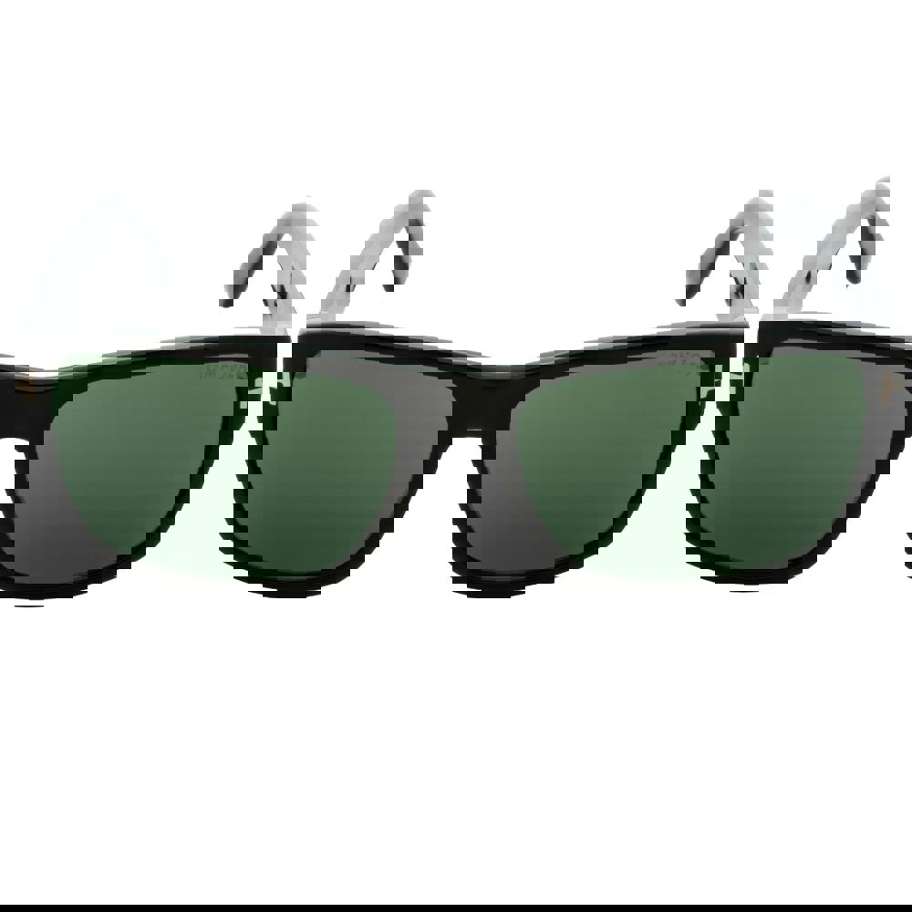 Tom Ford Green Lens Shiny Black Sunglasses One Size