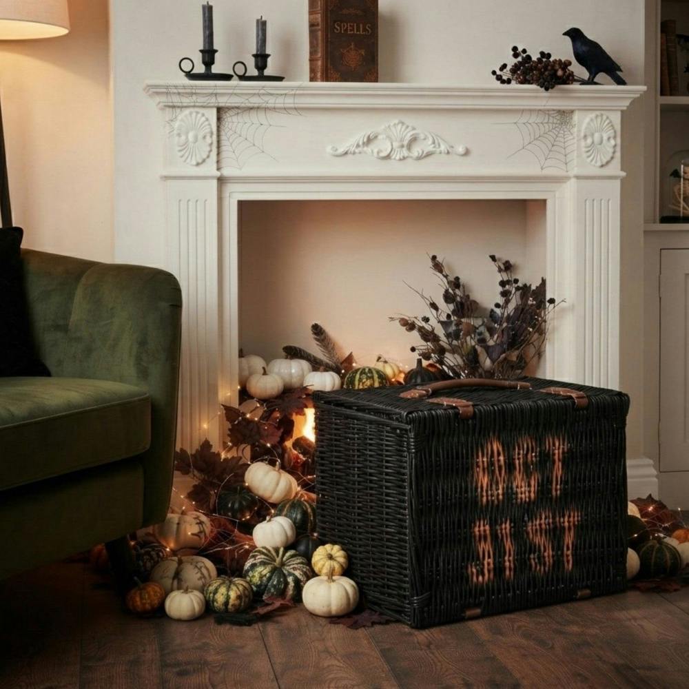 Garden Greatness Willow Harvest Oct 31st Halloween Basket