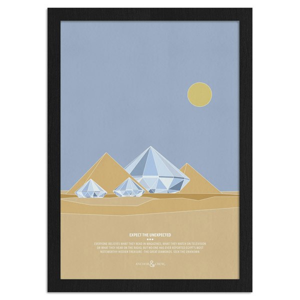 Anchor & Crew The Great Diamonds Archival Giclée Paper A3 Wall Print