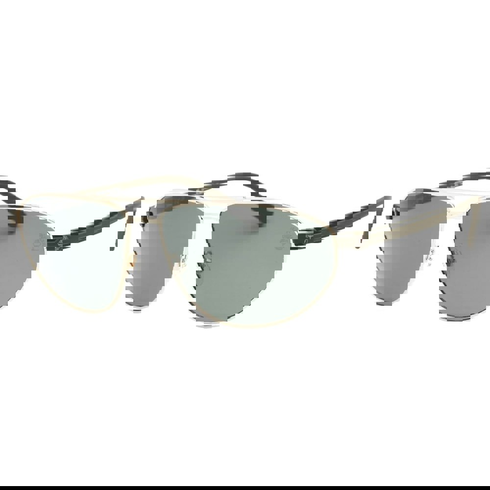 Timberland Green Polarized Lens Gold Sunglasses