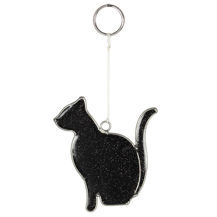 Serano Mystical Black Cat Suncatcher