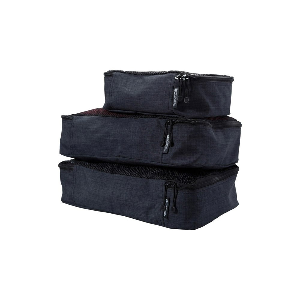 Mountain Warehouse Packing Organiser (Pack of 3) - Grey