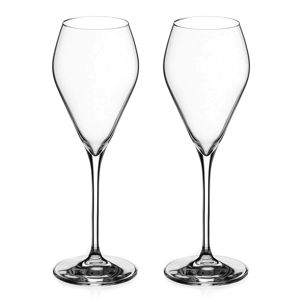 Diamante Auris Champagne Flutes - Set of 2