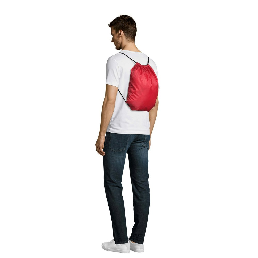 SOLS Urban Gymsac Drawstring Bag - Red