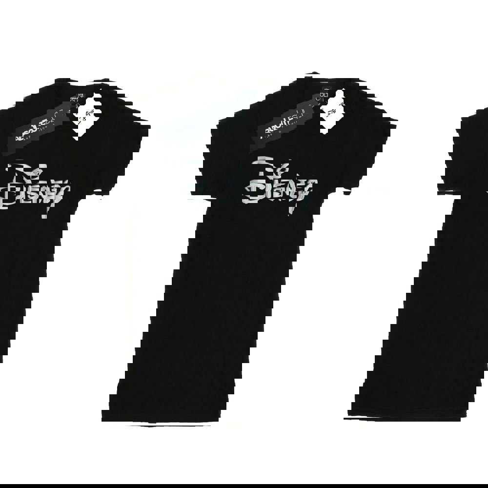 Disney Mens Glacial Logo T-Shirt - Black
