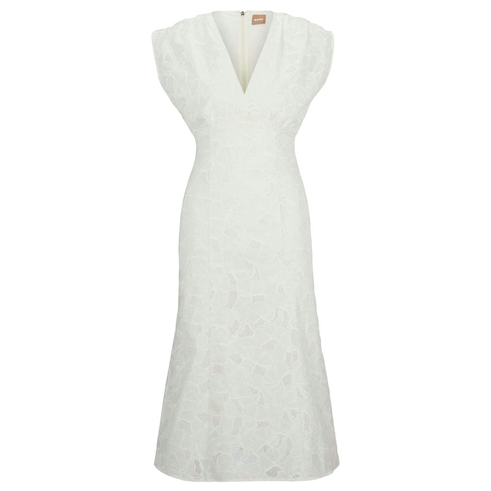 Hugo Boss Womens Dipata Dress - White