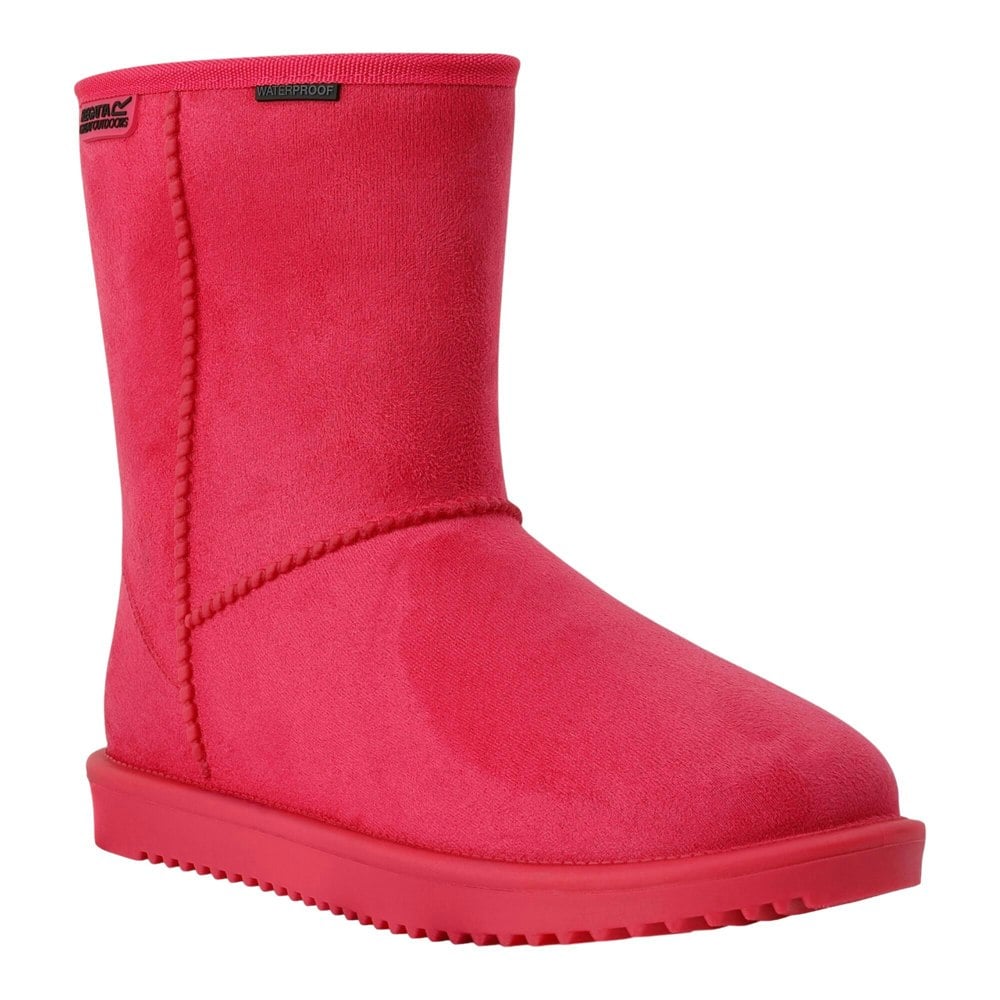 Regatta Women's Risely Waterproof Faux Fur Lined Winter Boots - Pink Potion