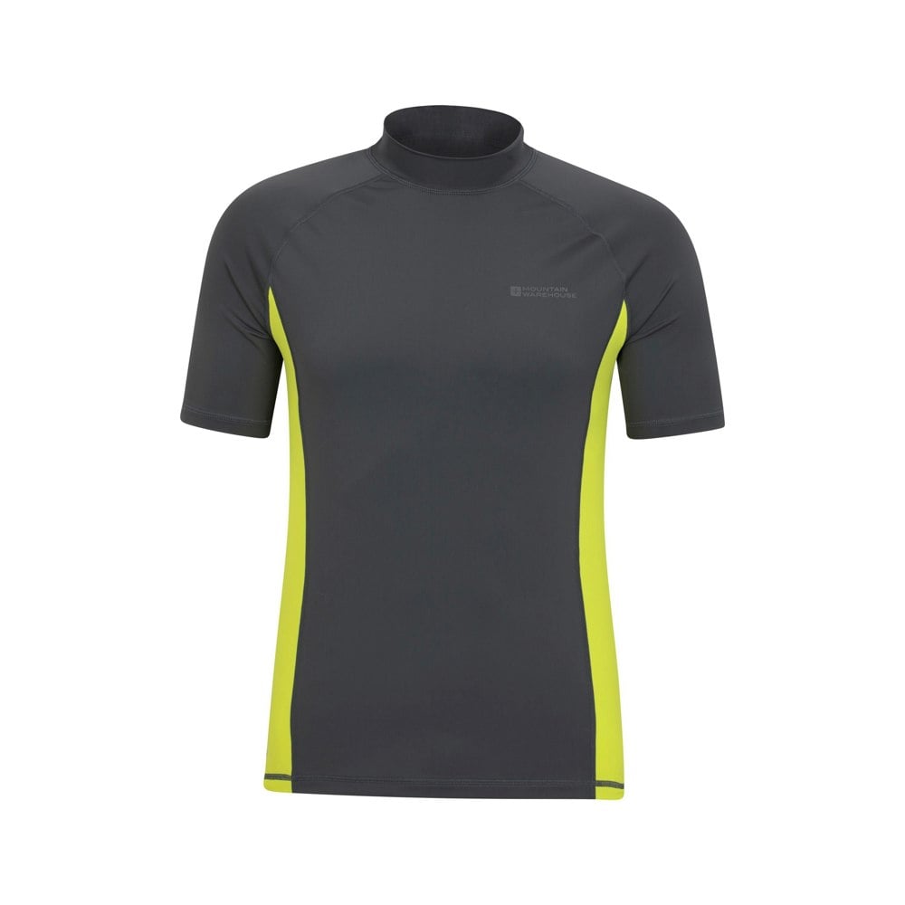 Mountain Warehouse Mens UV Protection Rash Guard - Carbon