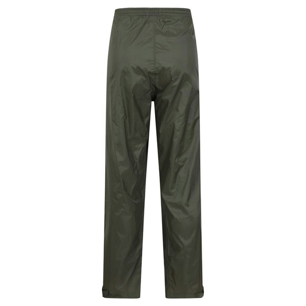Mountain Warehouse Mens Pakka Waterproof Over Trousers - Khaki Green