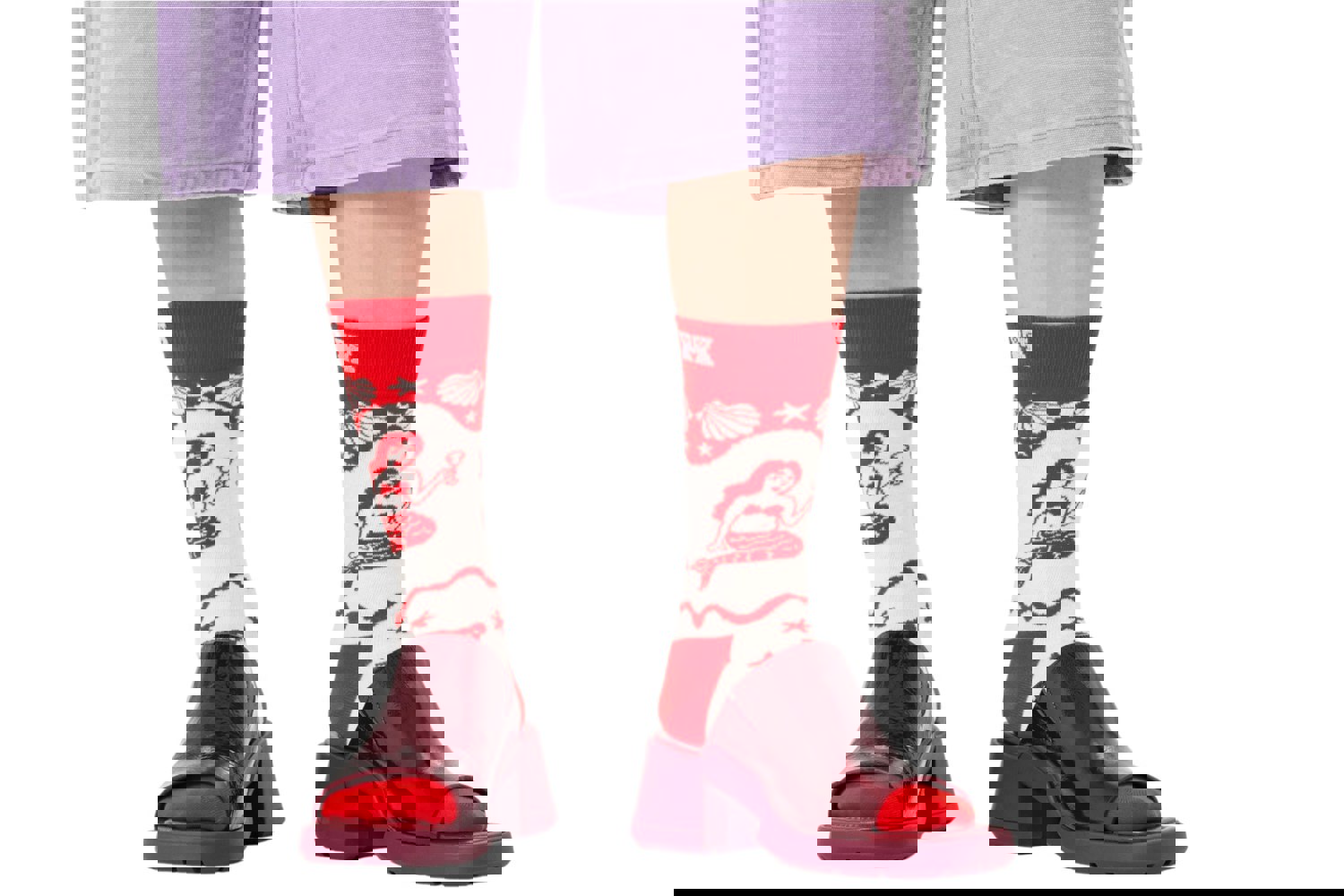 Happy SocksSocks SingleMermaids Socks, WhiteBoxers - and - Briefs.net