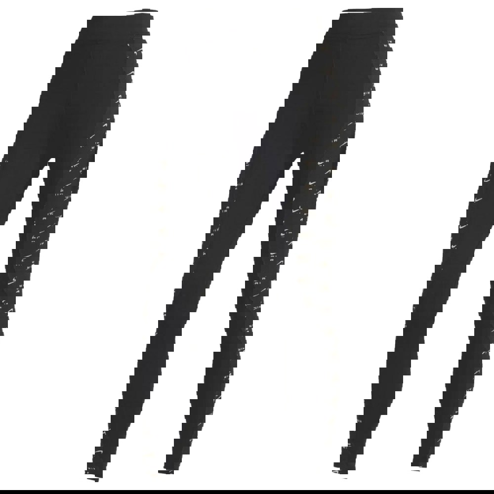 Nike Air All-Over Logo Black Leggings XS