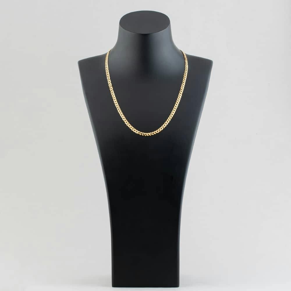 T. H. Baker 9ct Yellow Gold 20 Inch Flat Curb Chain SUFC-440-9Y-20