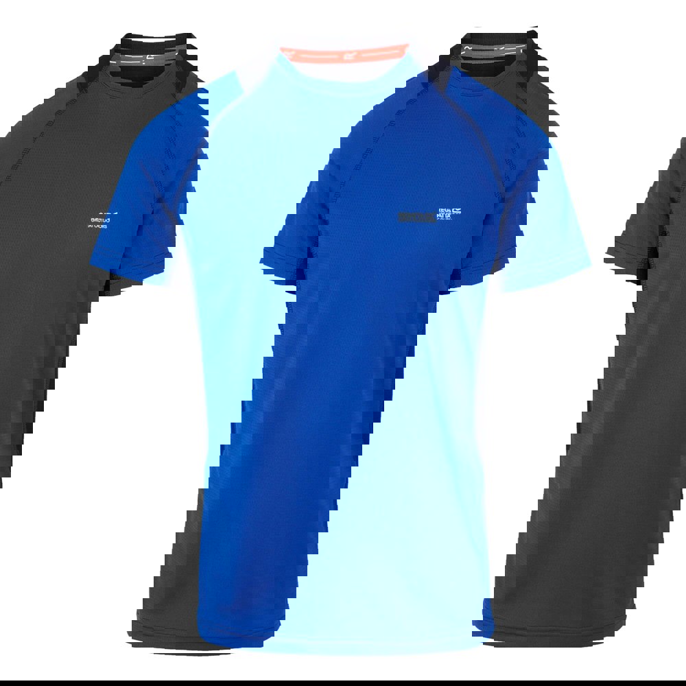 Regatta Mens Virda IV T-Shirt - Olympian Blue/Navy