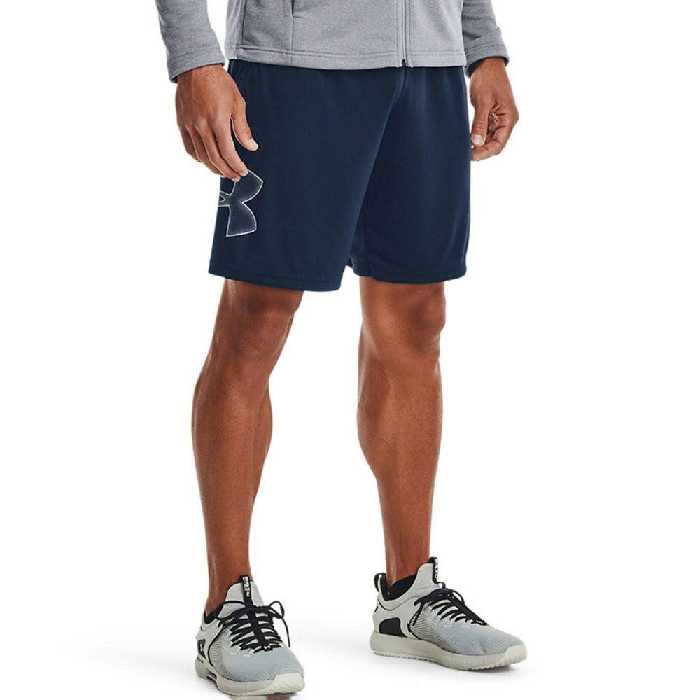 Under Armour Mens Tech Shorts - Academy Blue/Steel