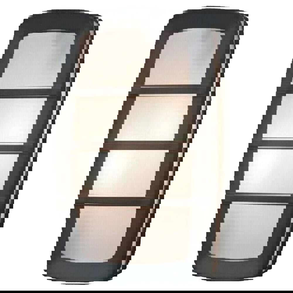 Outdoor IP54 Twin Wall Light Graphite LED E27 60W Loops