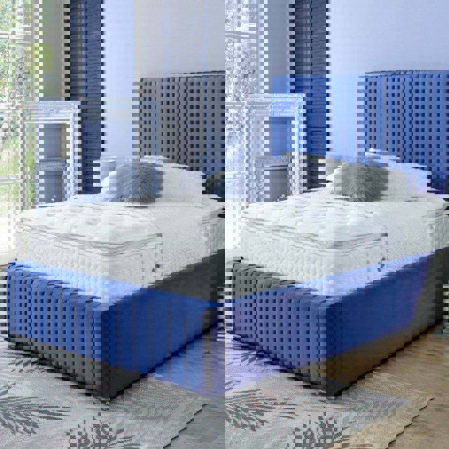 DS Living Savoy Bed - Kingsize - 5ft - Blue