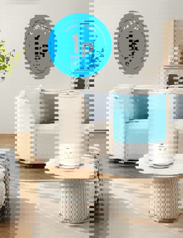 PureMate 4L Cool Mist Ultrasonic Humidifier with Aroma Function