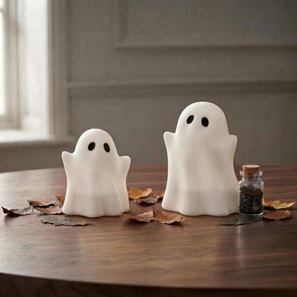 Garden Greatness Duo Spooky Eyes Light Up Ghost Ornament