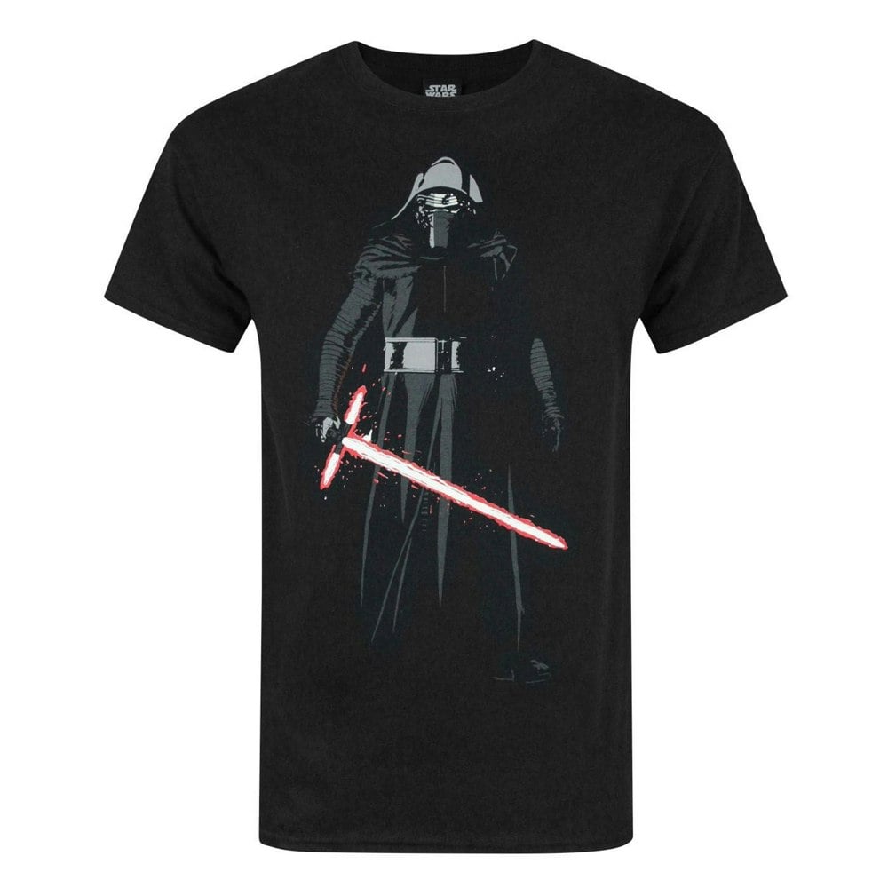Star Wars Mens The Force Awakens Kylo Ren T-Shirt - Black