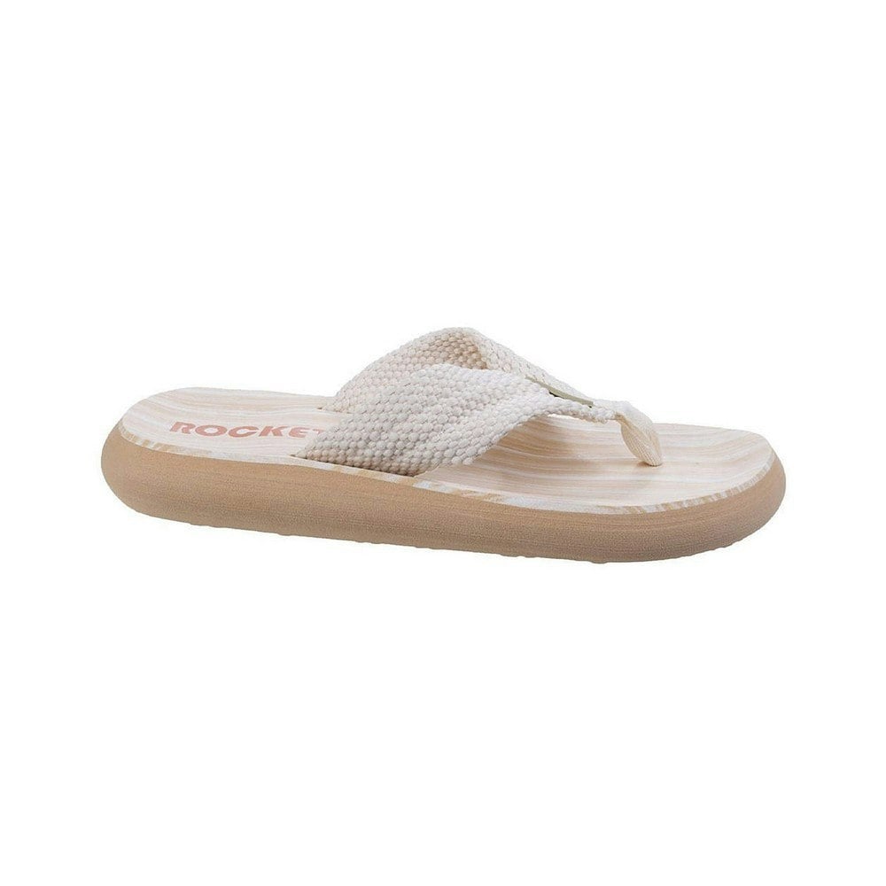 Rocket Dog Womens/Ladies Sunset Slip On Sandals - Double Cream