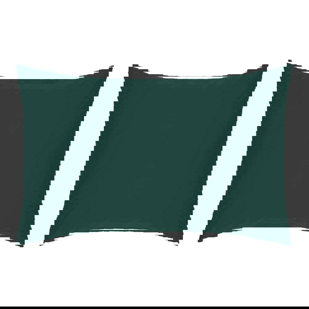 Belledorm Easycare Percale Housewife Pillowcase - Bottle Green