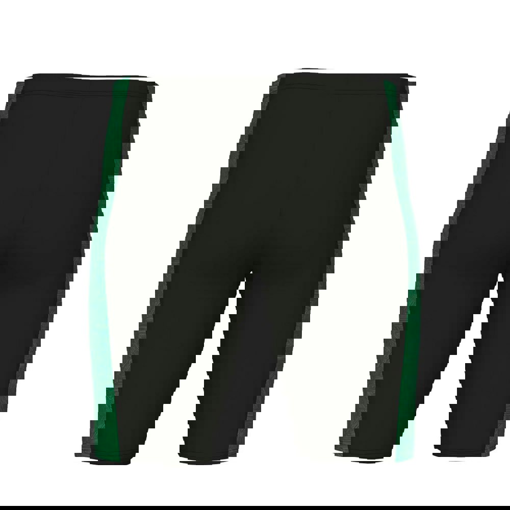 Arena Mens Jammer Abstract Tiles Swim Shorts - Black/Green