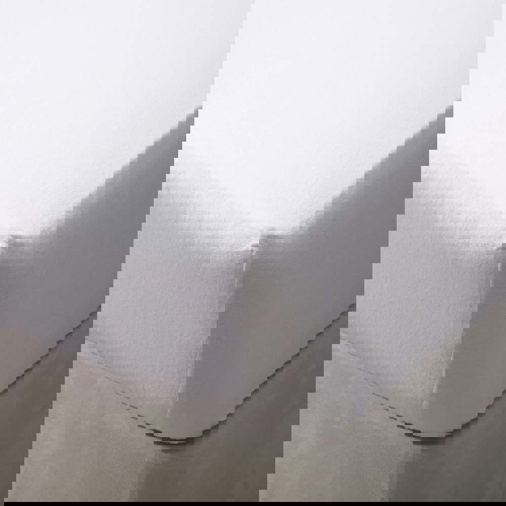 Belledorm Brushed Cotton Fitted Sheet - White