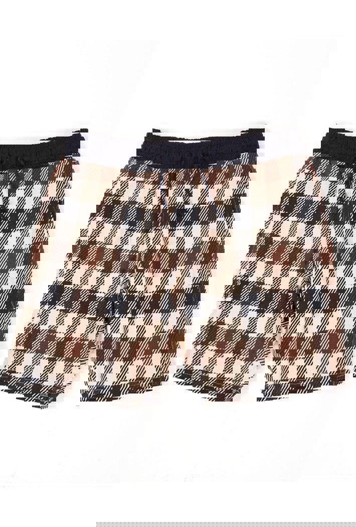 Aquascutum Men's Macro Club Check Sweatshorts