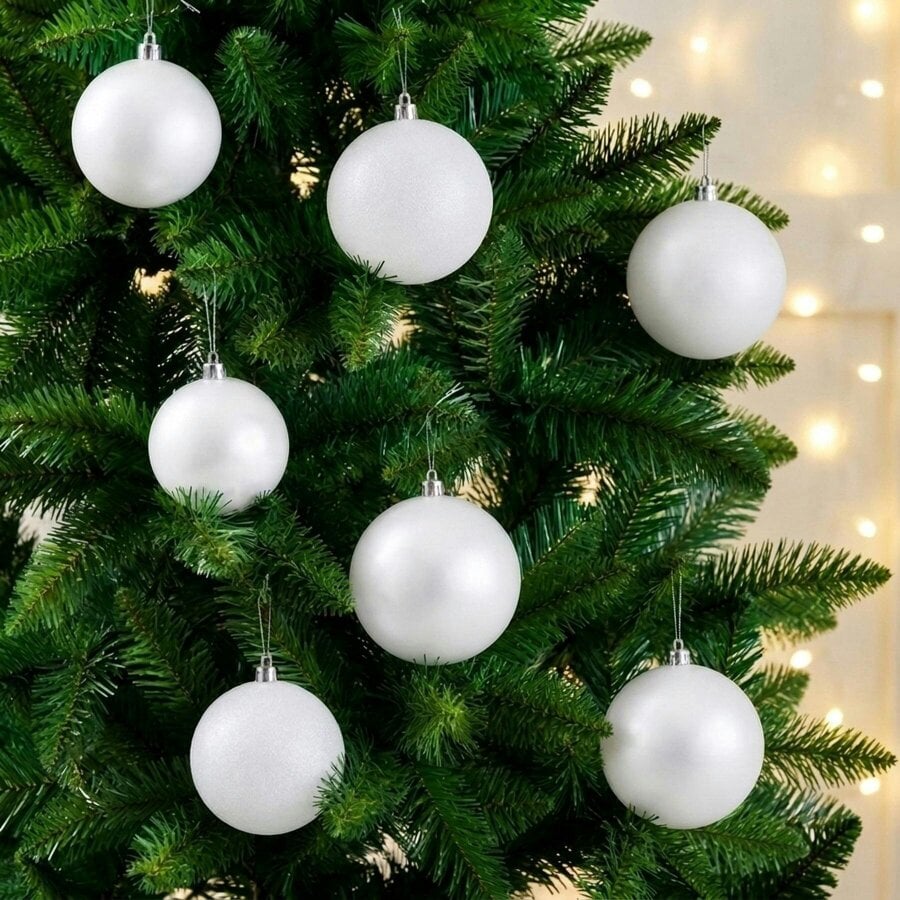 Garden Greatness Mixed Finish Christmas Baubles 25 Pack