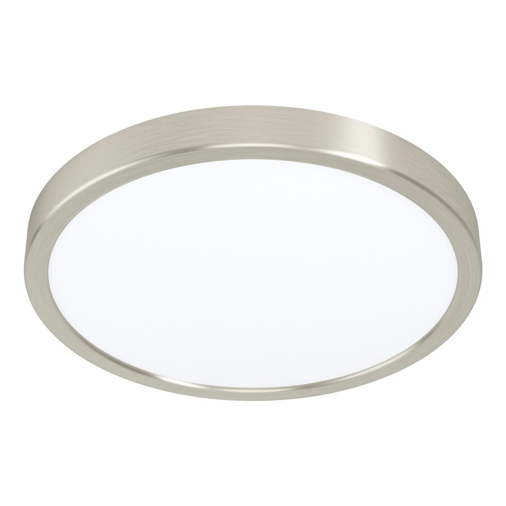 EGLO Fueva 5 LED Circular Matte Nickel Surface-Mounted Light