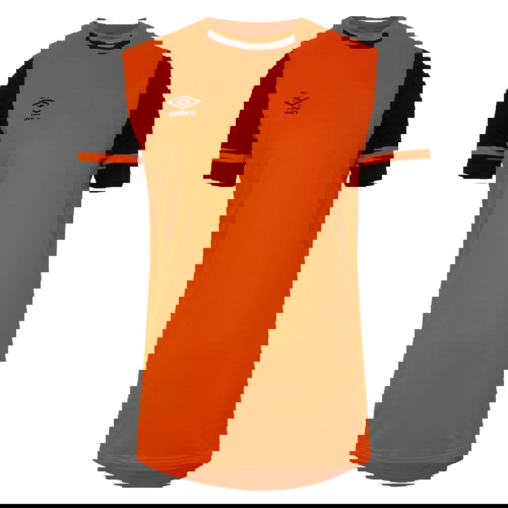 Umbro Childrens/Kids Cavelle Jersey - Shocking Orange/Blackberry